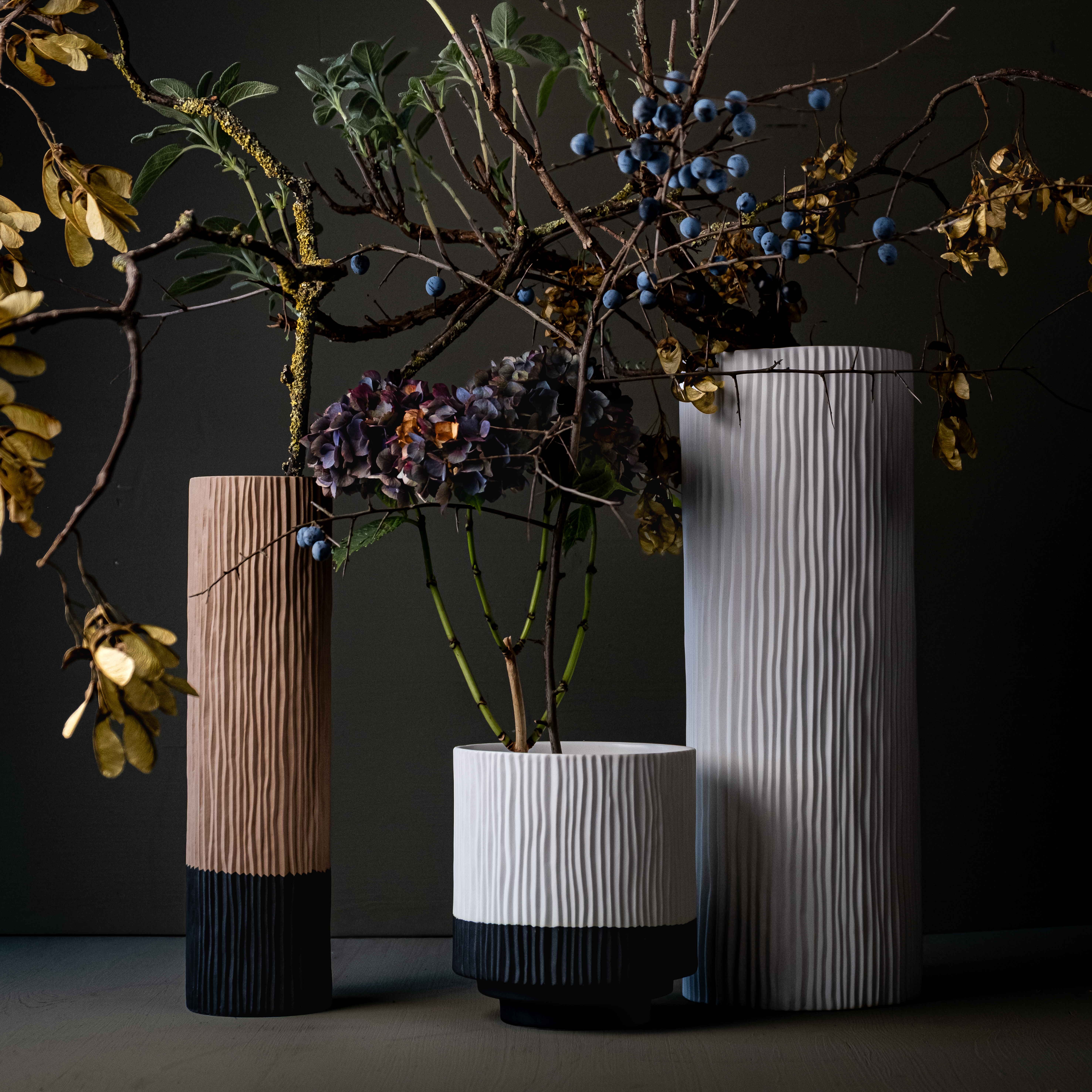 PLISSEE Vase 44cm