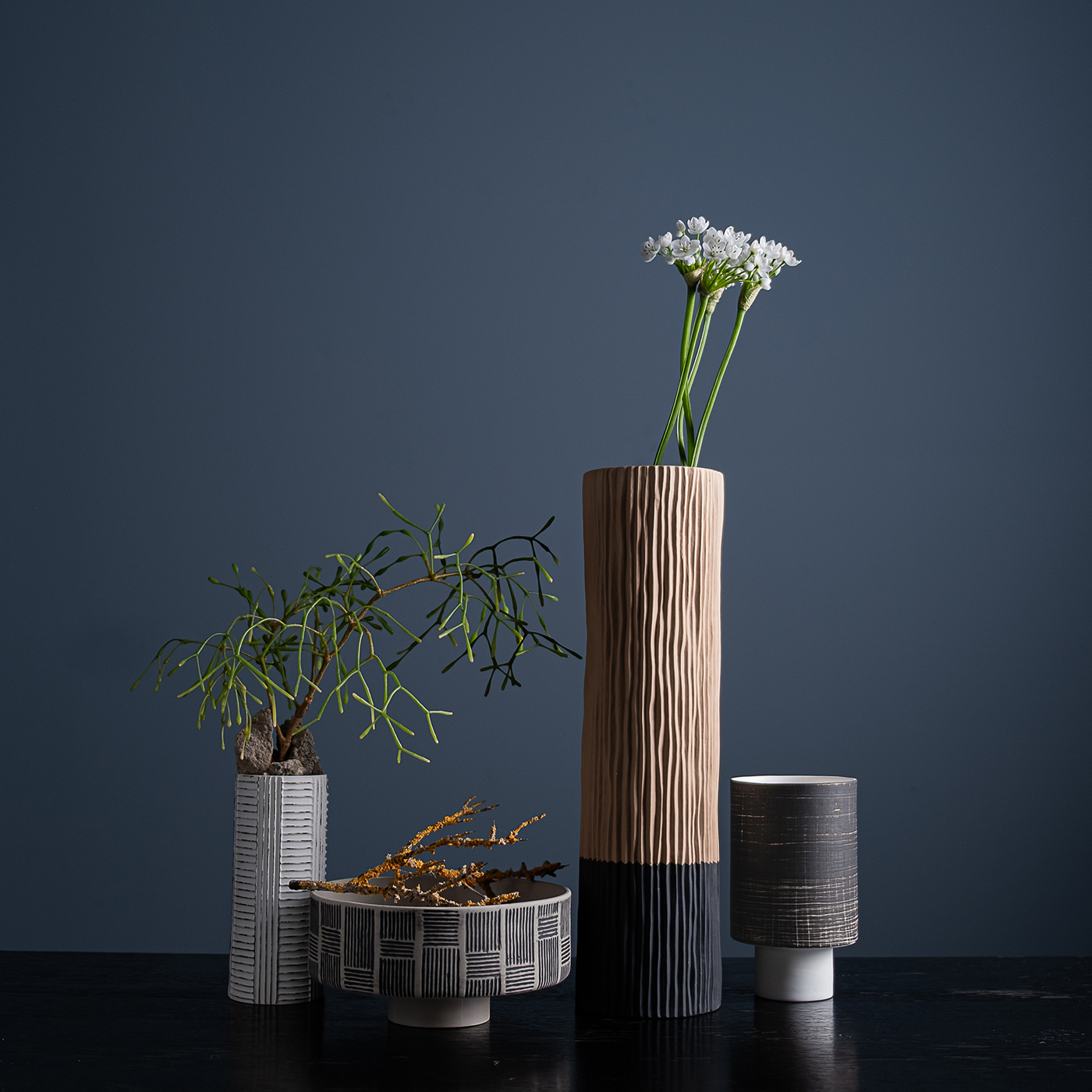 PLISSEE Vase, 35,5cm